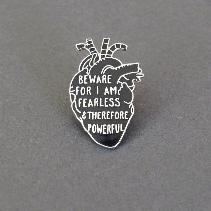 Frankenstein Anatomical Heart Enamel Pin 