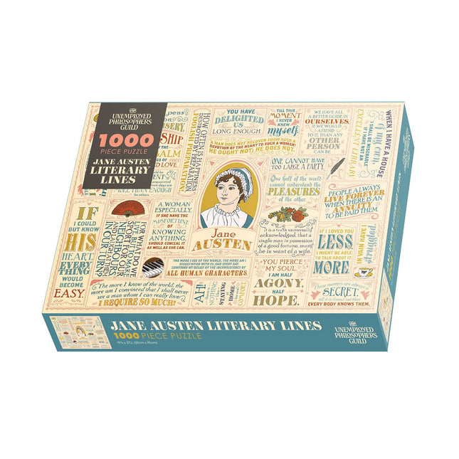 Jane Austen Quotations 1000 Piece Puzzle