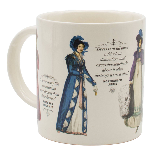 Jane Austen's Regency Finery Heat-Transforming Mug