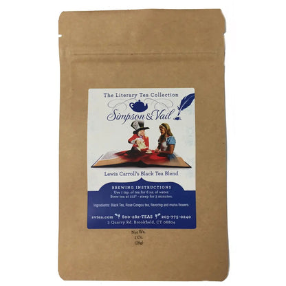 Lewis Carroll's Black Tea Blend Literary Tea Pouch