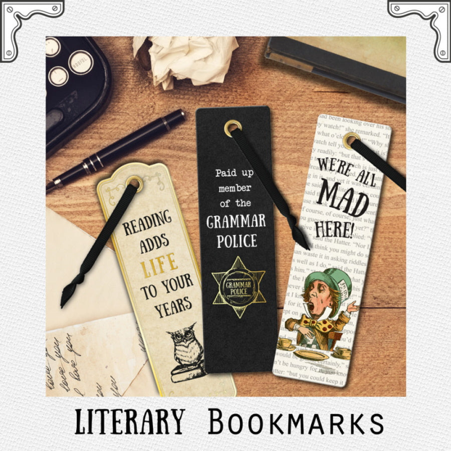 Literary Bookmarks.