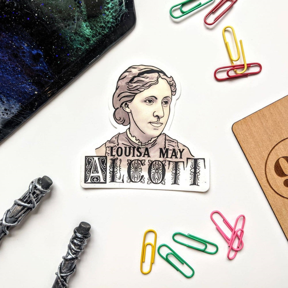 Louisa May Alcott Sticker