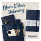 Bookaroo Pocket Notebook A6 - Moon & Stars
