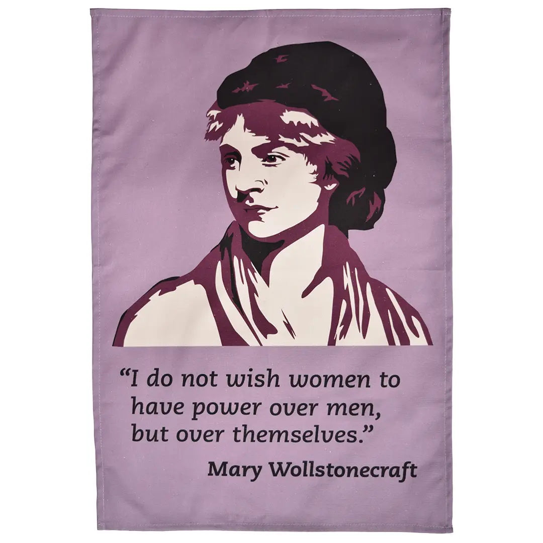 Mary Wollstonecraft Tea Towel Radical Tea Towel