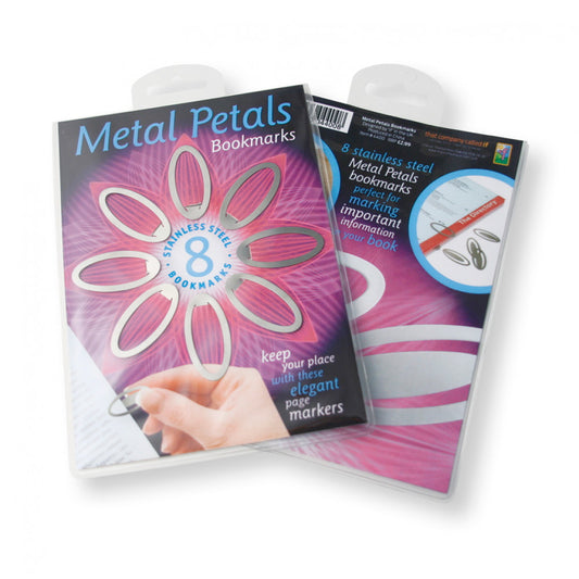 Metal Petals Clip-on Metal Bookmarks