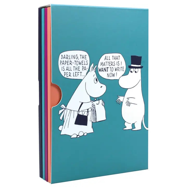 Moomin Set of 4 A6 Notebooks - (I Want To Write Now!)