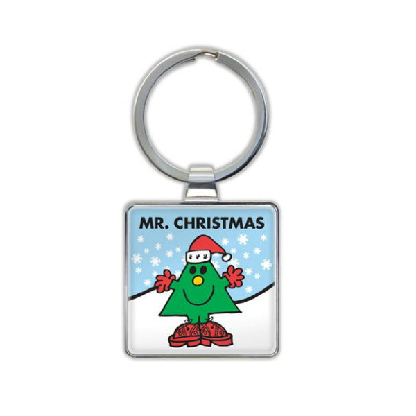 Mr. Christmas Solid Metal Keyring