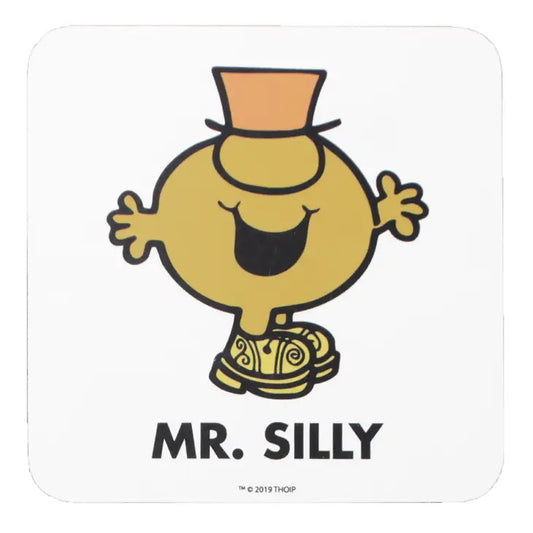 Mr Men Coaster - Mr Silly