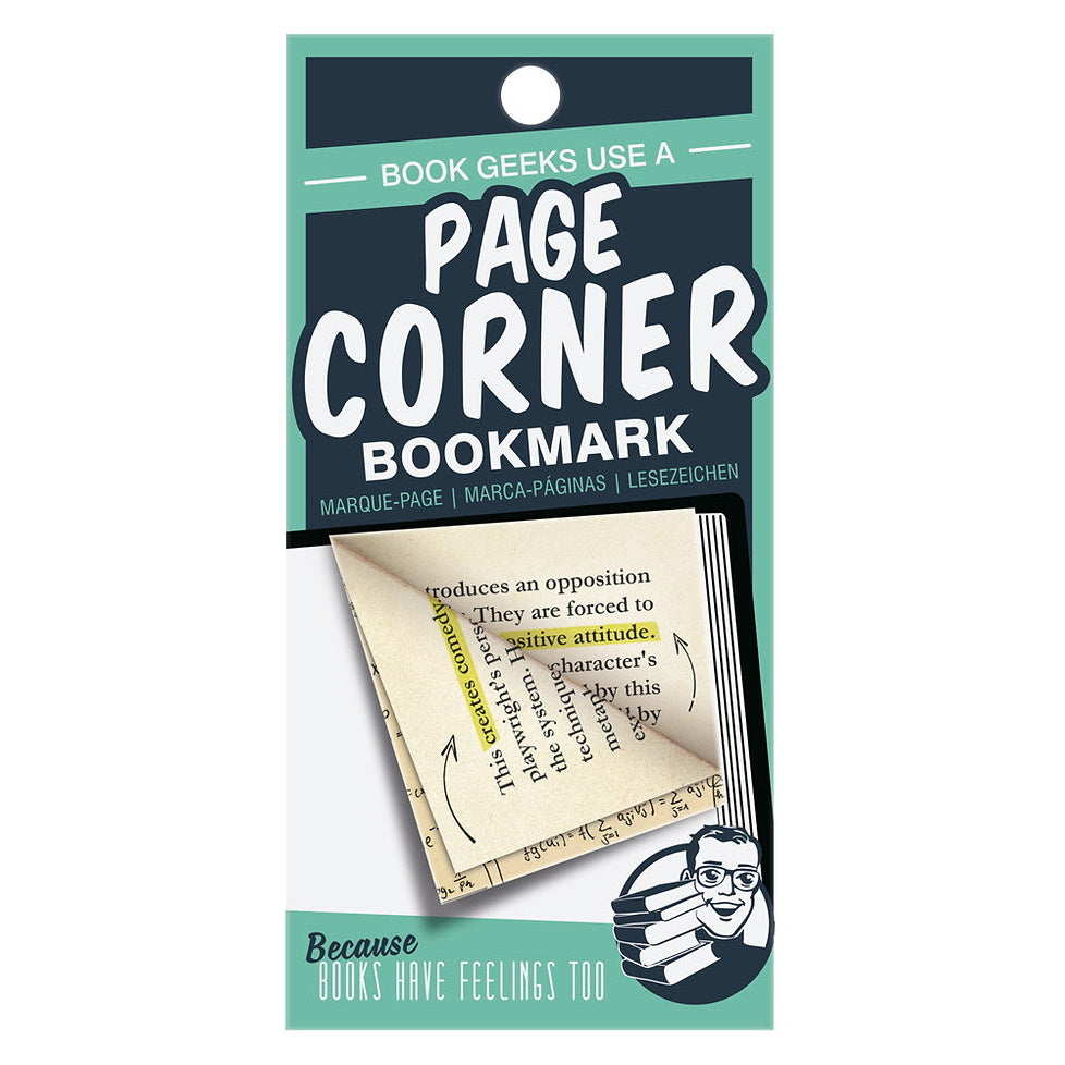 Page Corner Bookmark Book Geeks