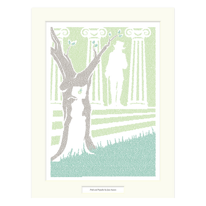 Pride and Prejudice Matted Print