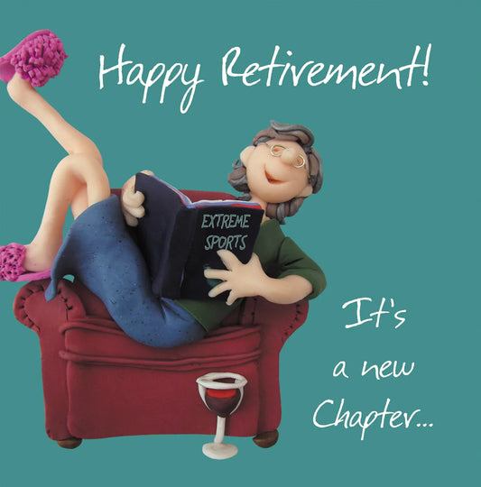 New Chapter Retirement Card Holy Mackerel