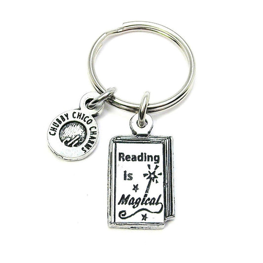 Reading Is Magical Keyring