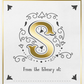 Letter Book Plates S