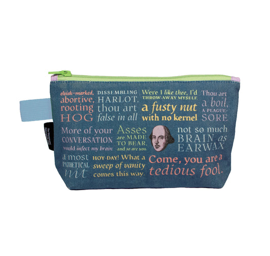 Shakespearean Insults Zipped Pouch