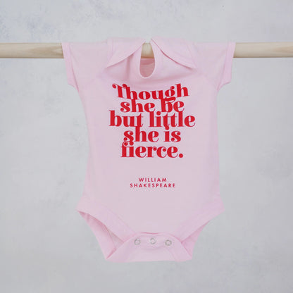 Though She Be But Little Bodysuit 0-3 Months