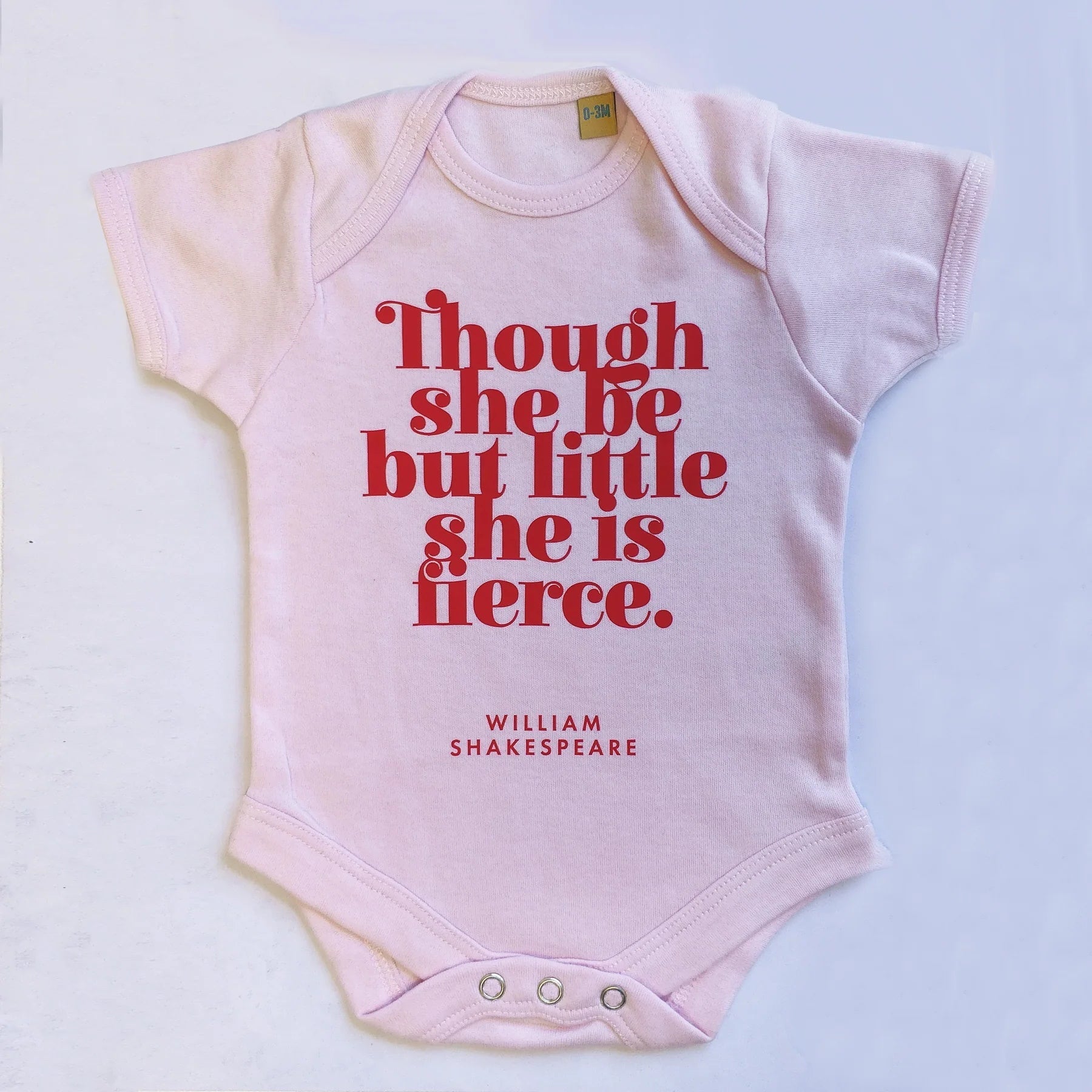 Though She Be But Little Bodysuit 6-12 Months