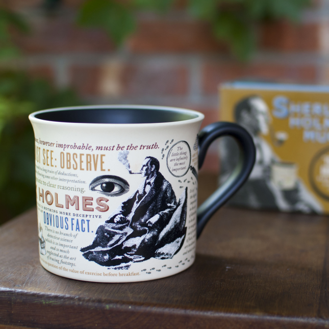 Sherlock Holmes Quotes Mug