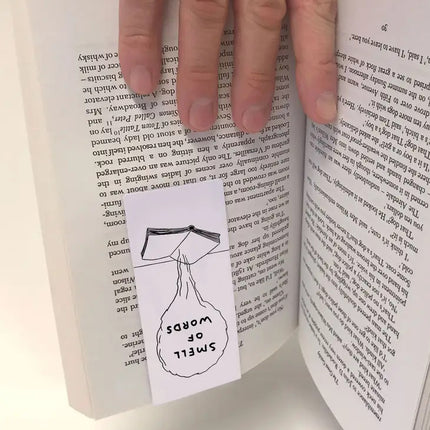 David Shrigley Smell of Words Magnetic Bookmark