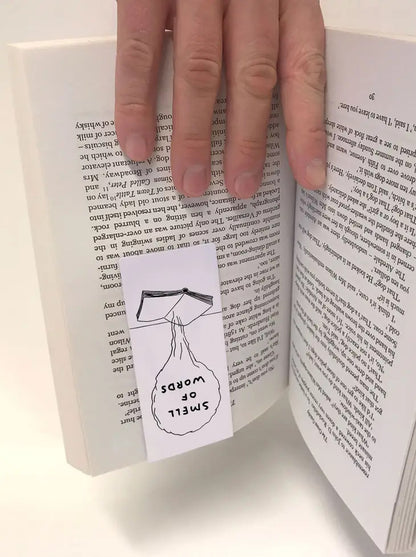 David Shrigley Smell of Words Magnetic Bookmark