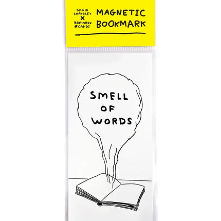 David Shrigley Smell of Words Magnetic Bookmark