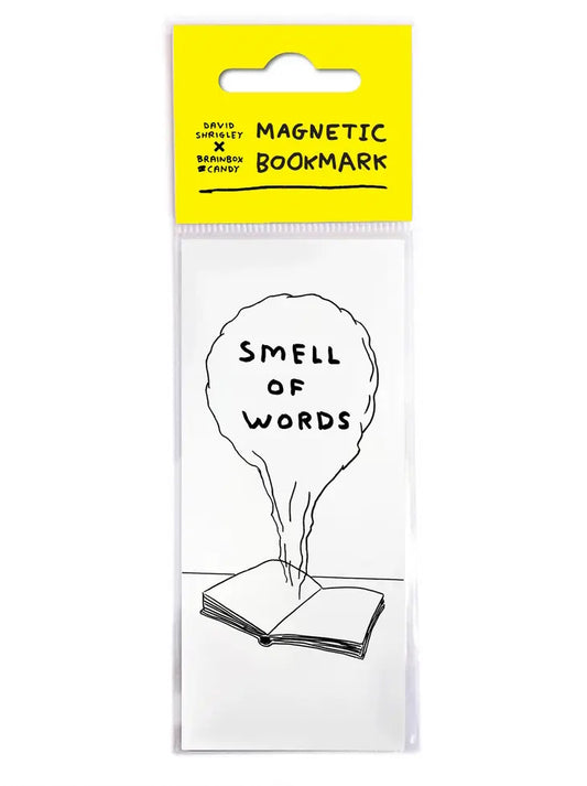 David Shrigley Smell of Words Magnetic Bookmark
