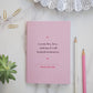 Sylvia Plath - Women Writers Pocket Notebook Pink A6 from Literary Emporium