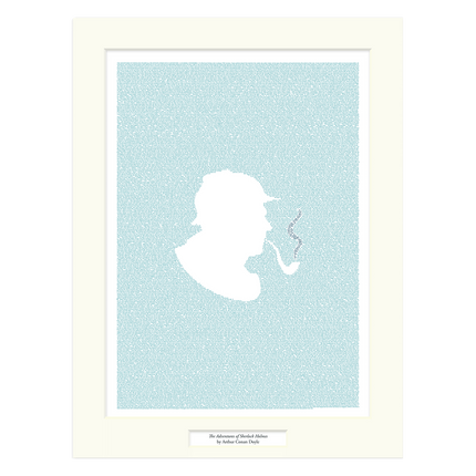 The Adventures of Sherlock Holmes Matted Print