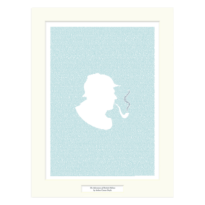 The Adventures of Sherlock Holmes Matted Print