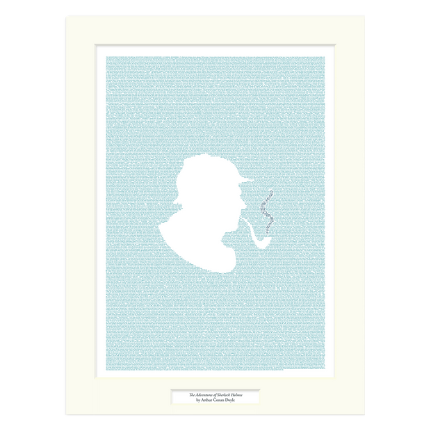 The Adventures of Sherlock Holmes Matted Print
