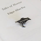 The Raven Edgar Allan Poe Enamel Pin Badge Literary Emporium