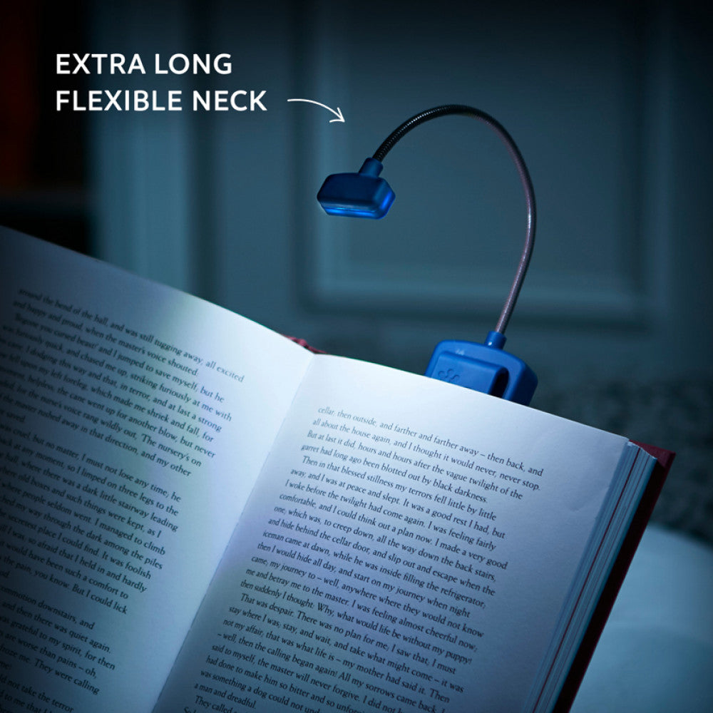 The Really Flexible Book Light - Blue