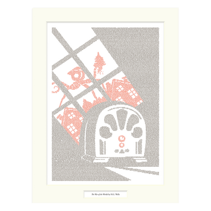 The War of the Worlds Matted Print