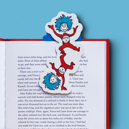 Dr. Seuss Thing 1 and Thing 2  Magnetic Bookmark