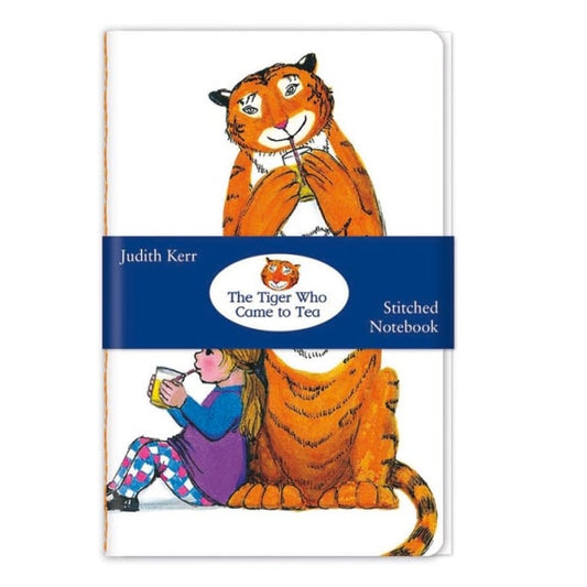 The Tiger Who Came to Tea - Tiger Drinking Stitched Notebook