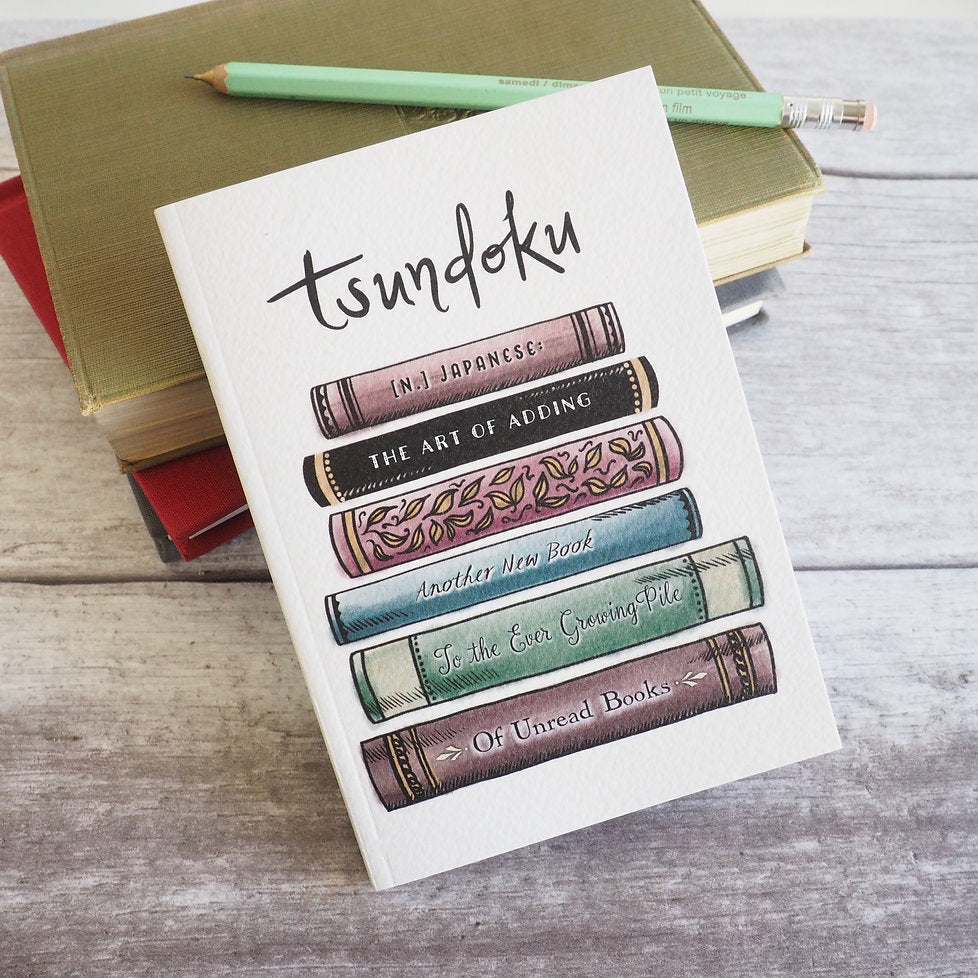 Tsundoku Book Lover’s Pocket Journal A6