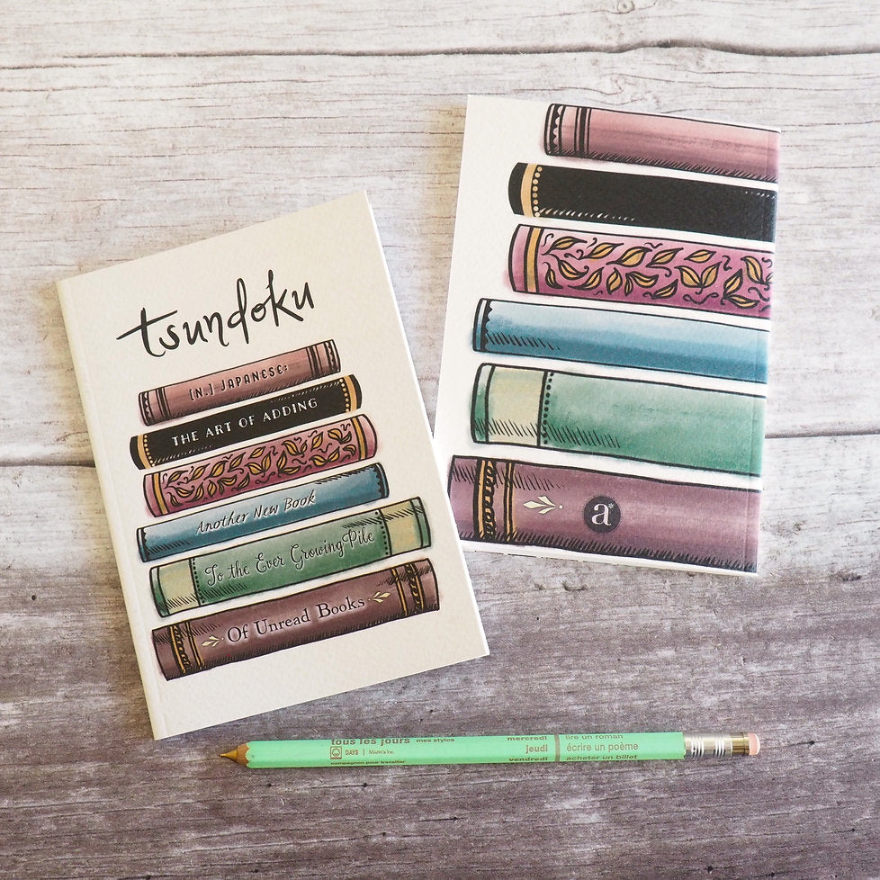 Tsundoku Book Lover’s Pocket Journal A6