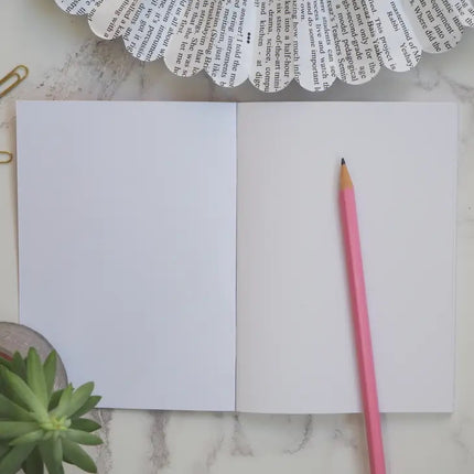 Charlotte Brontë  - Women Writers Pocket Notebook Pink A6 from Literary Emporium