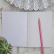 Charlotte Brontë  - Women Writers Pocket Notebook Pink A6 from Literary Emporium