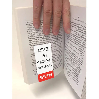 David Shrigley Writing Books is Easy Magnetic Bookmark