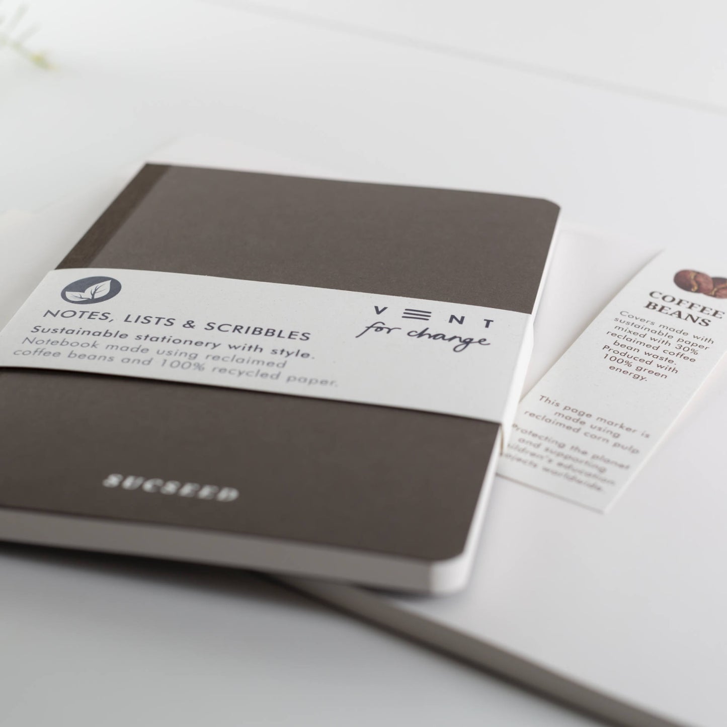 SUCSEED Sustainable Notebook - Coffee Beans