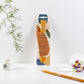 Pack of 3 Recycled Pencils - Notes Earth Orange